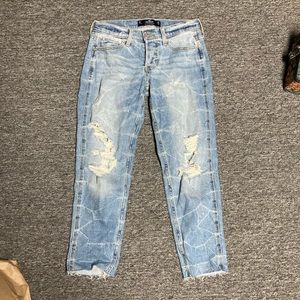 hollister mom jeans